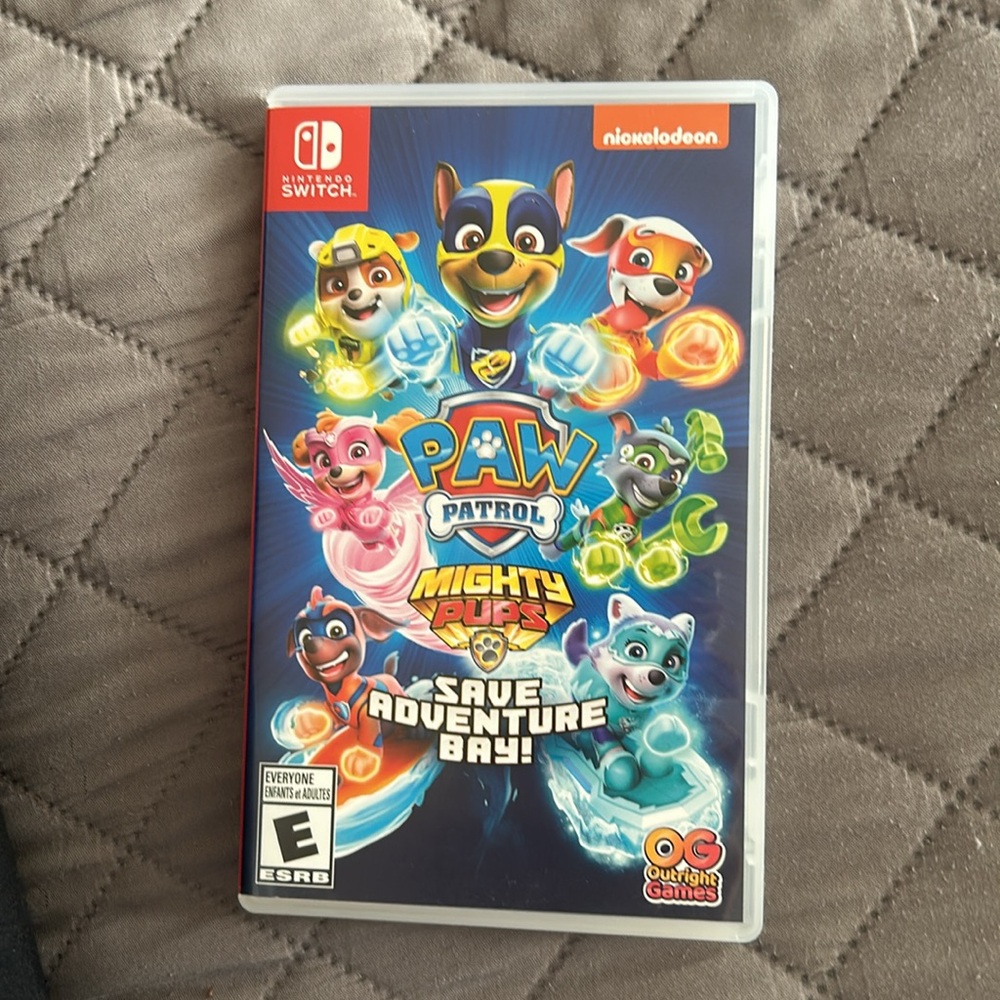 Paw Patrol Mighty Pups Nintendo Switch Game